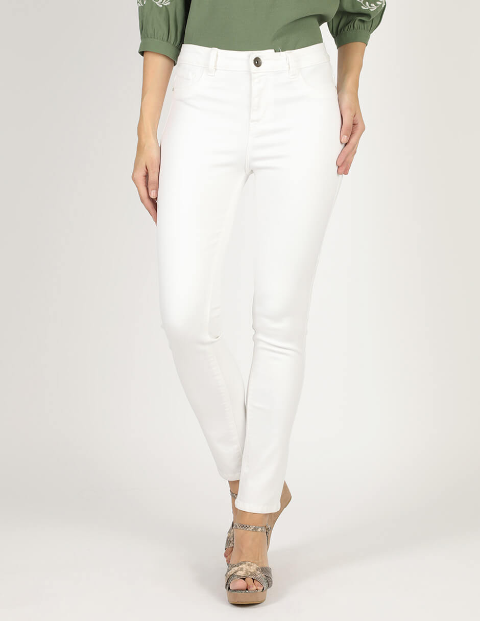 Jeans blancos Esenciales