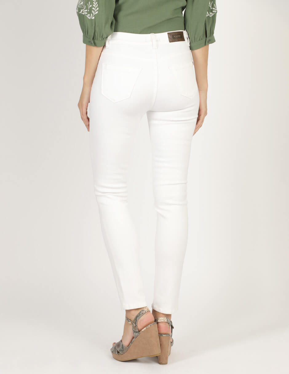 Jeans blancos Esenciales