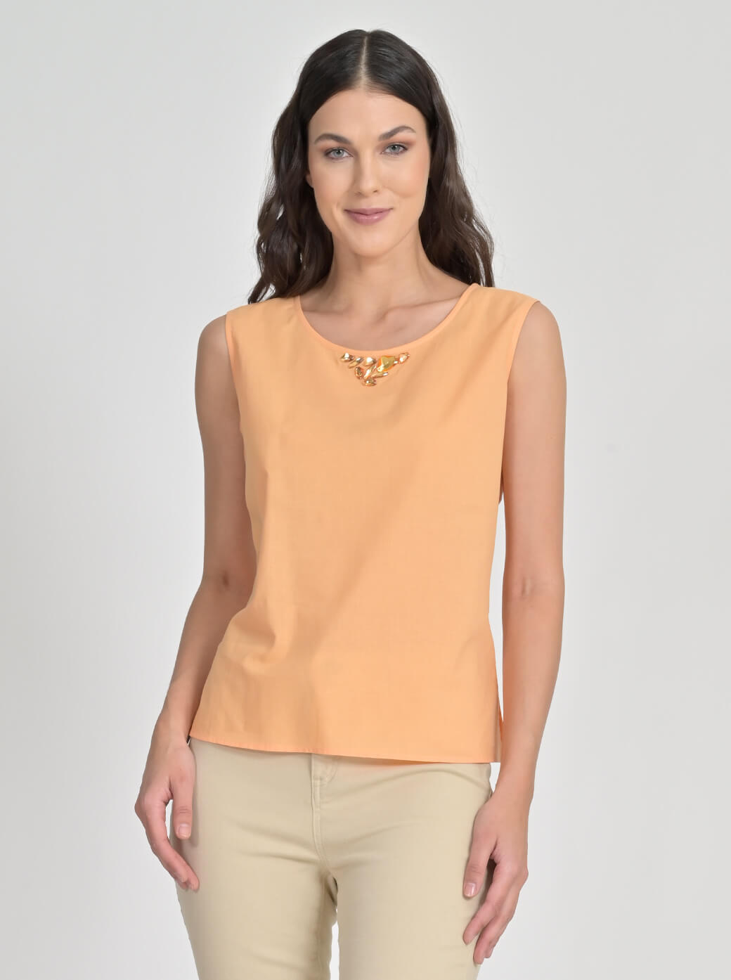 Blusa naranja Rose