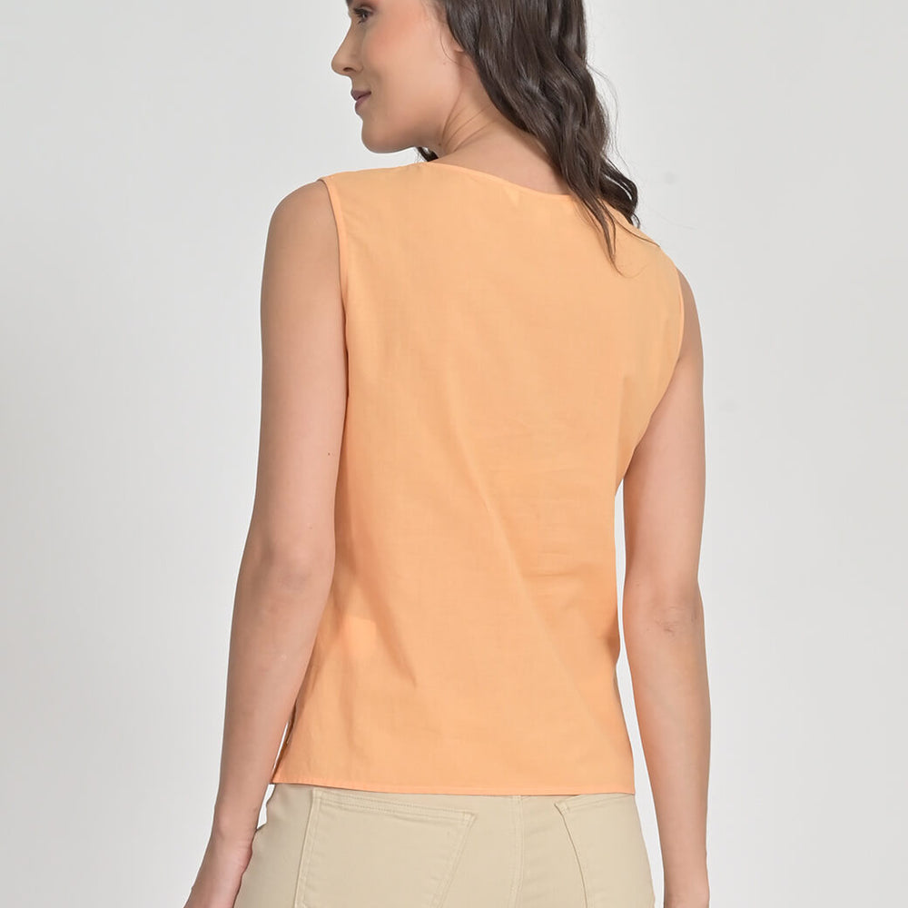 
                      
                        Blusa naranja Rose
                      
                    