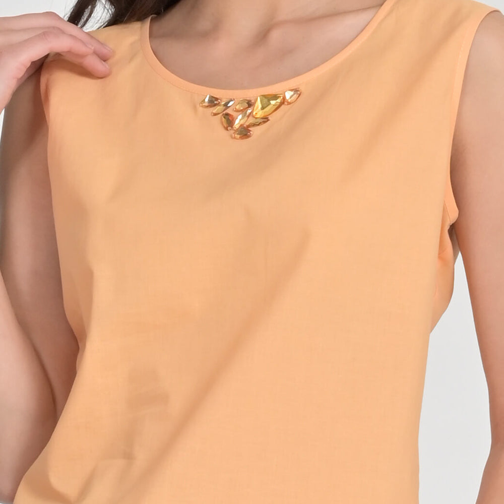 Blusa naranja Rose