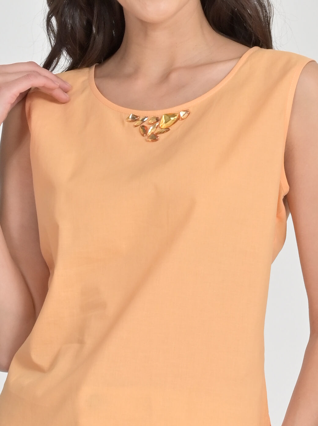 Blusa naranja Rose