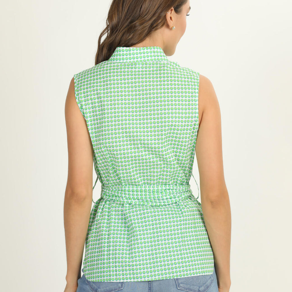 
                      
                        Camisa verde Ananya
                      
                    