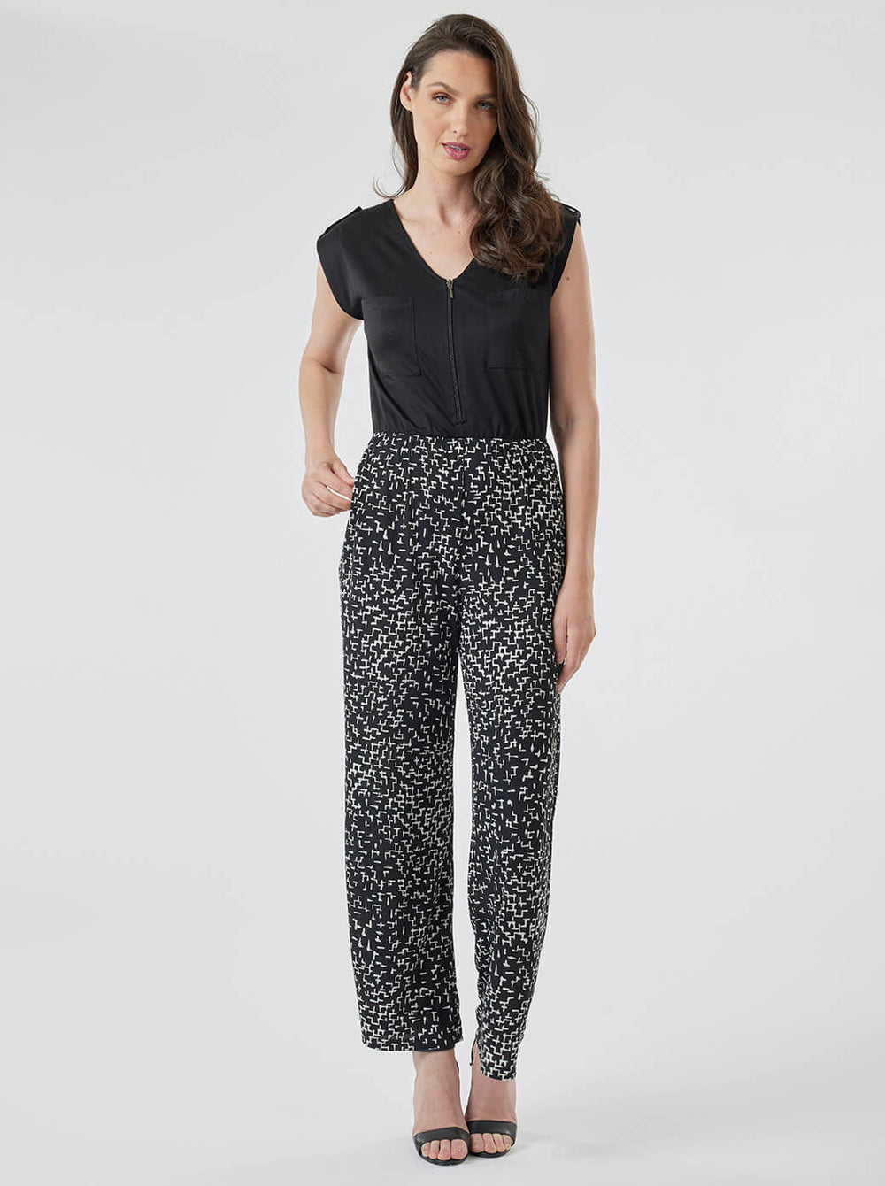 Jumpsuit negro Velia