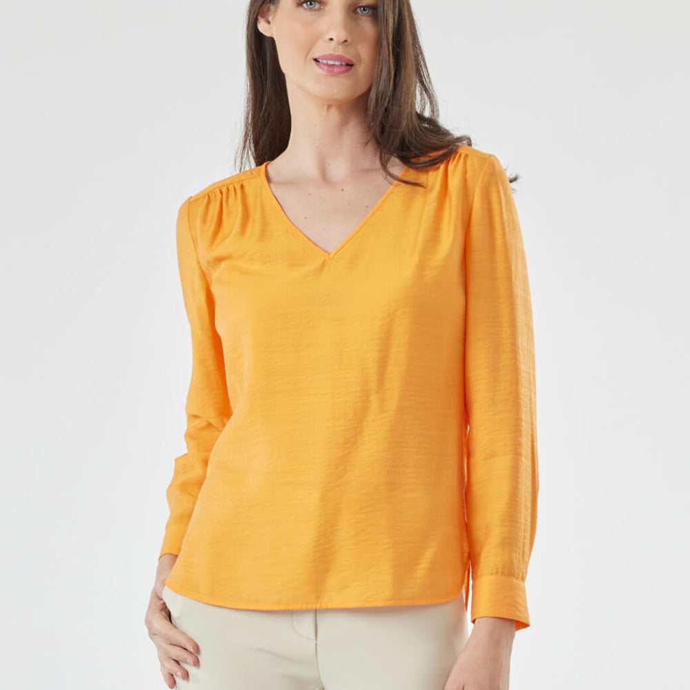 Blusa naranja Marion