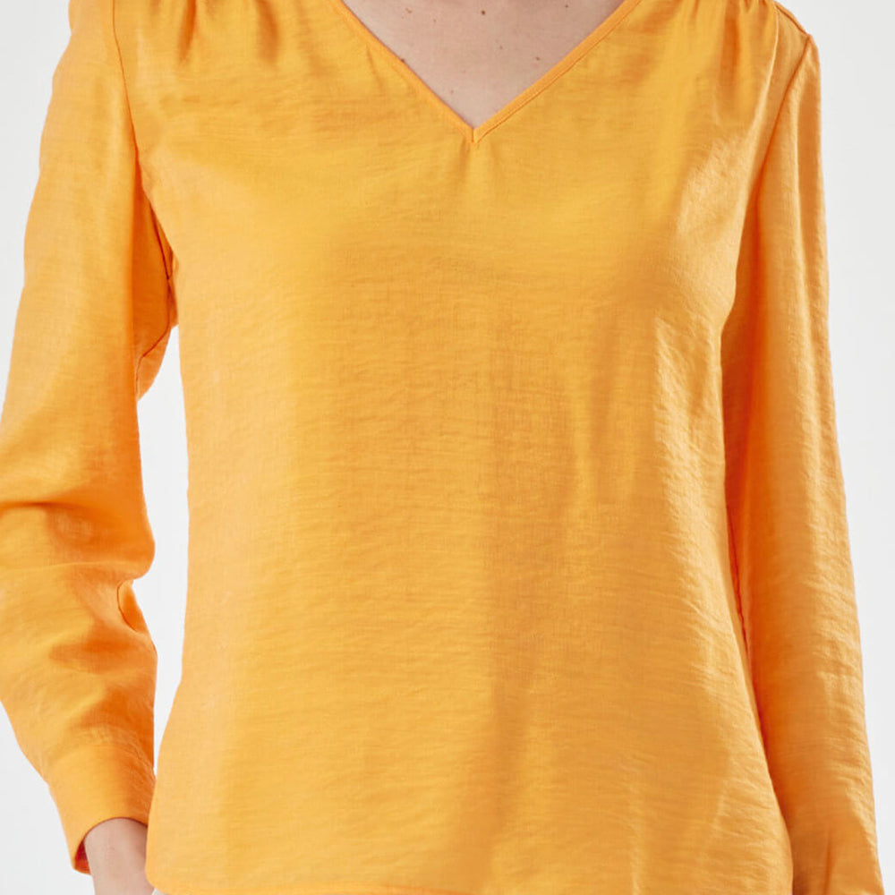 Blusa naranja Marion