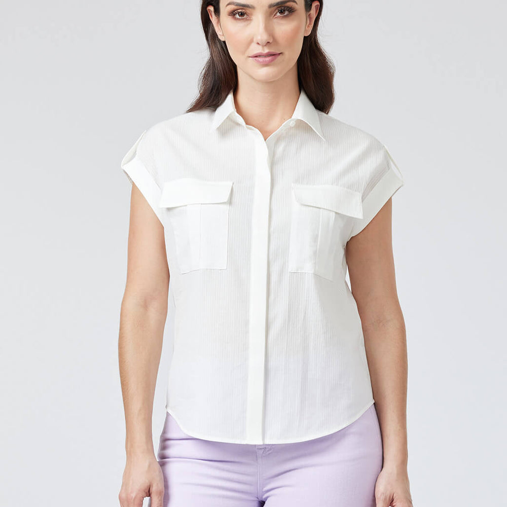 Blusa blanca Hailey