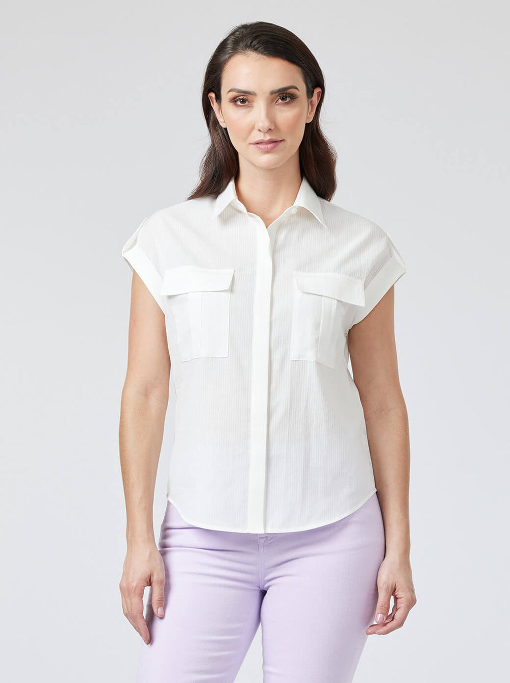 Blusa blanca Hailey