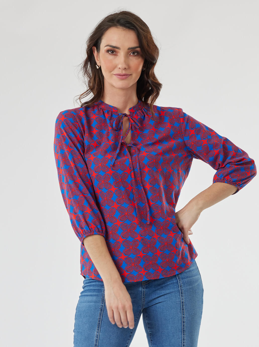 Blusa azul Daila