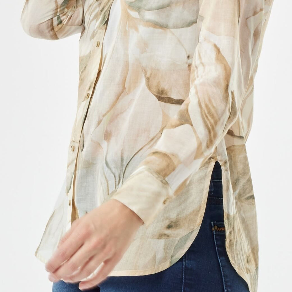 Camisa beige Fiore