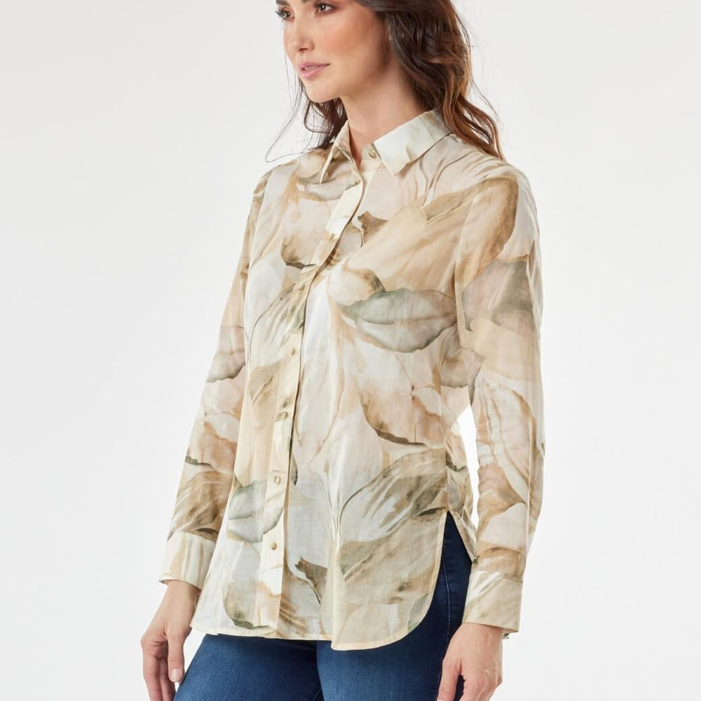 
                      
                        Camisa beige Fiore
                      
                    