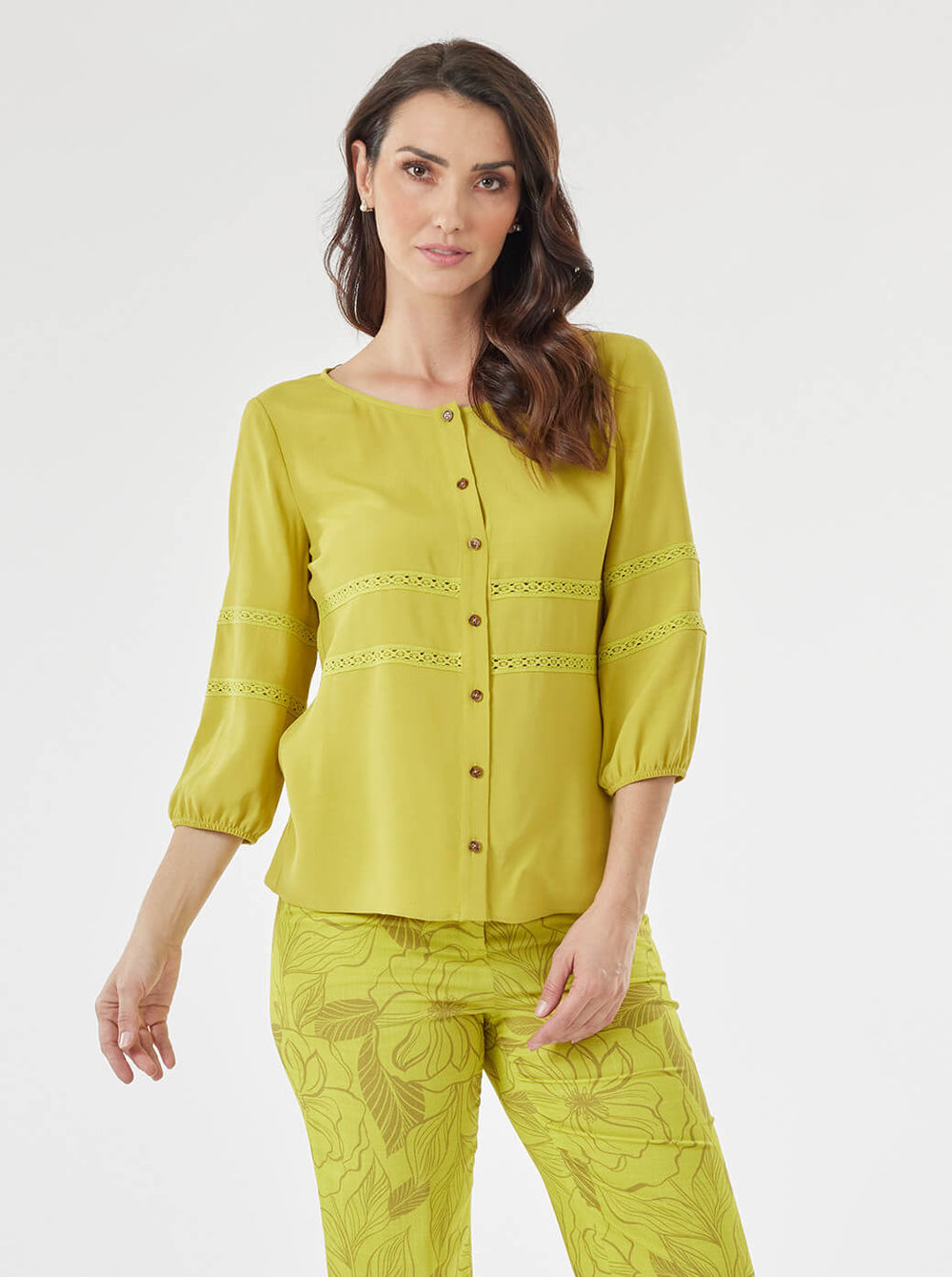 Blusa verde Armida