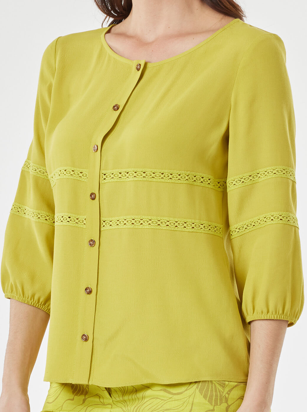 Blusa verde Armida