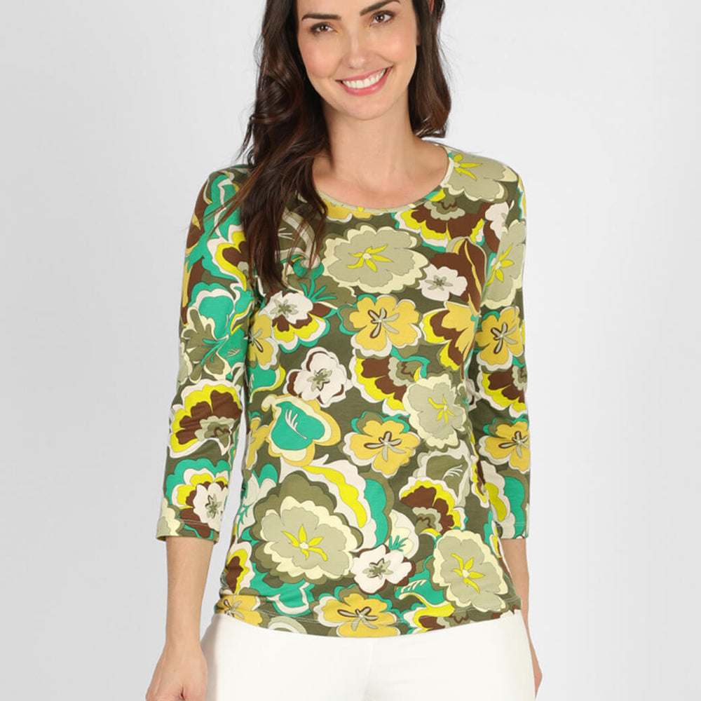 Blusa verde Adaya