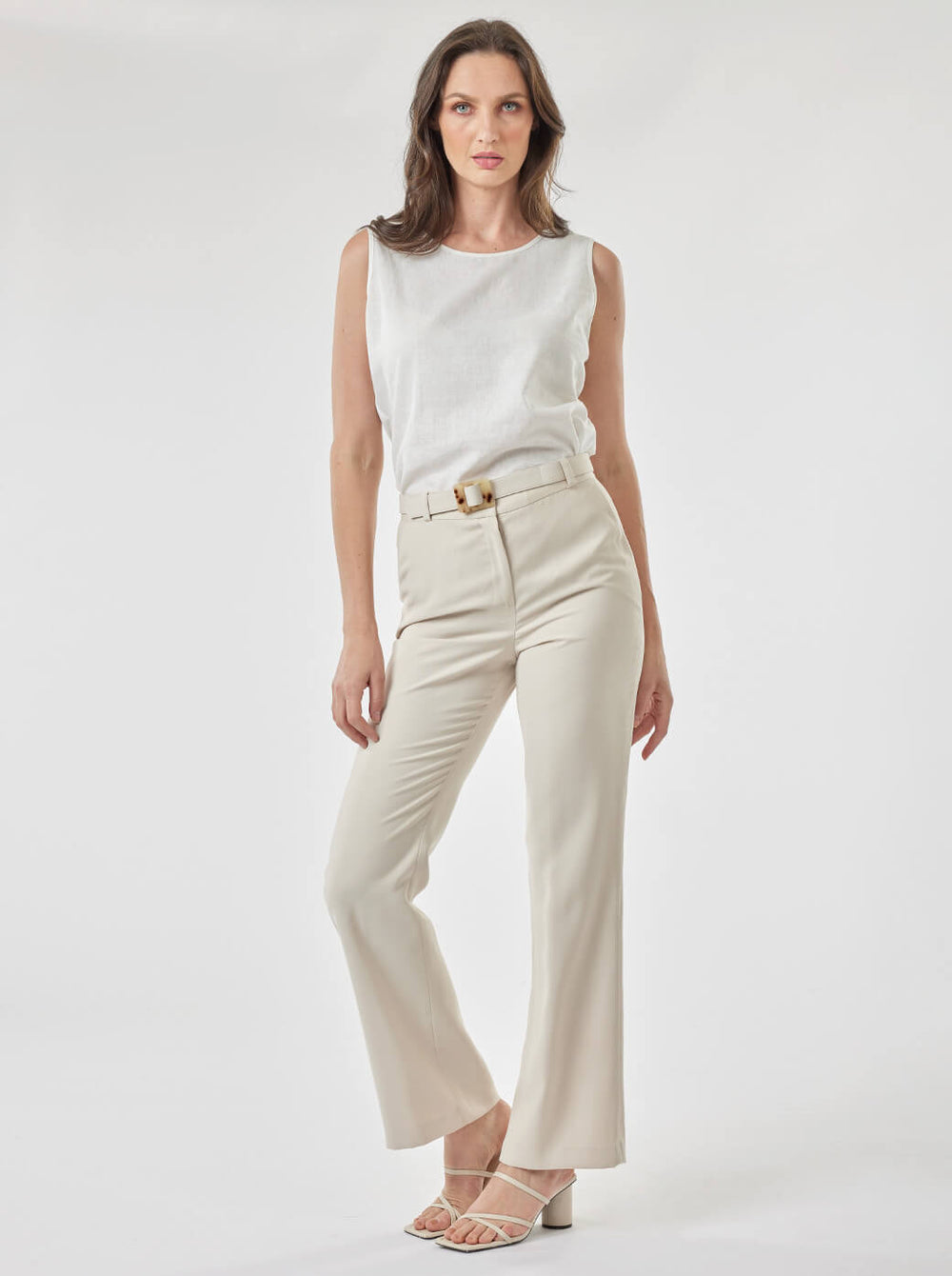 Pantalón beige Kaela