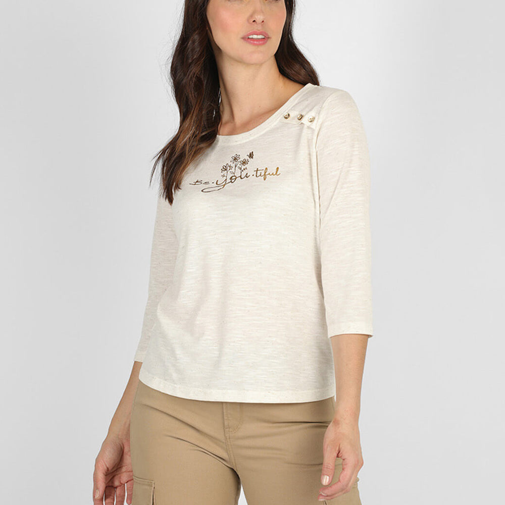 Blusa beige Betia