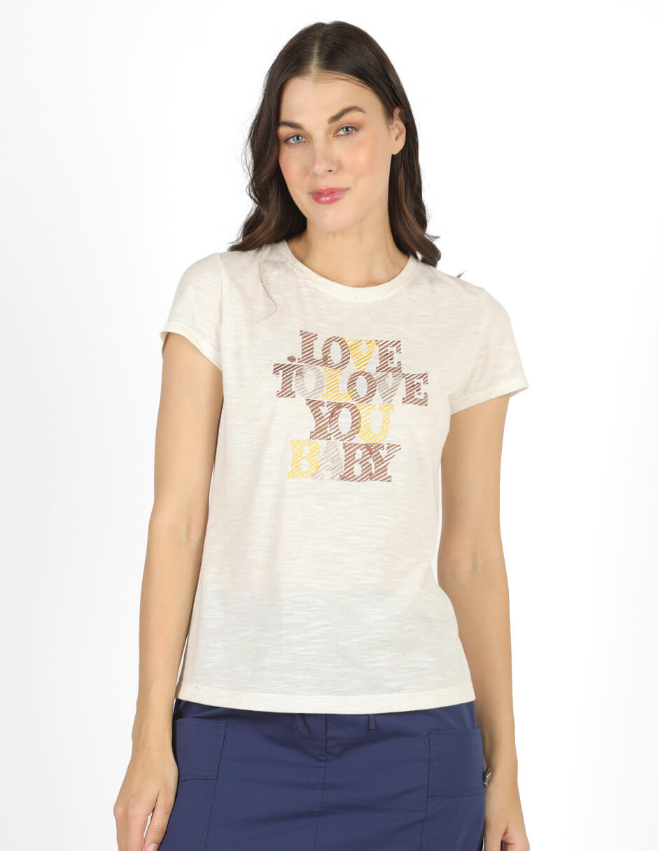 Blusa hueso Ana