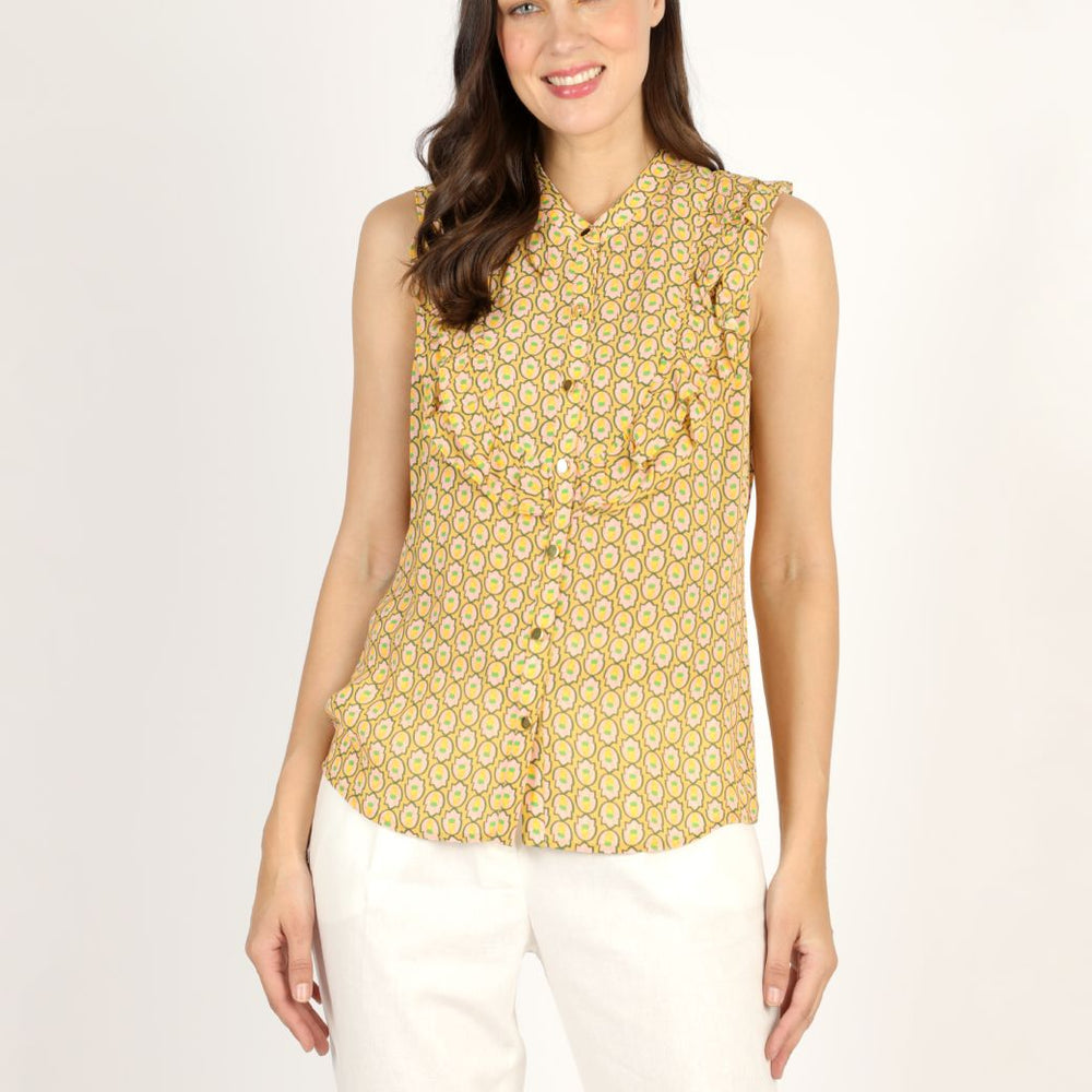 Blusa Mostaza Eliette