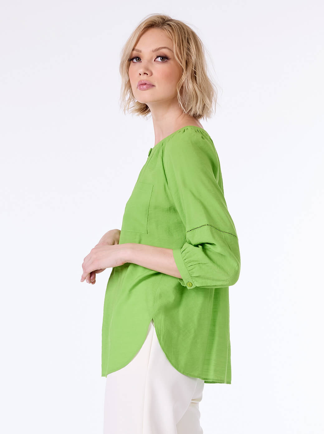 Blusa verde Alaren