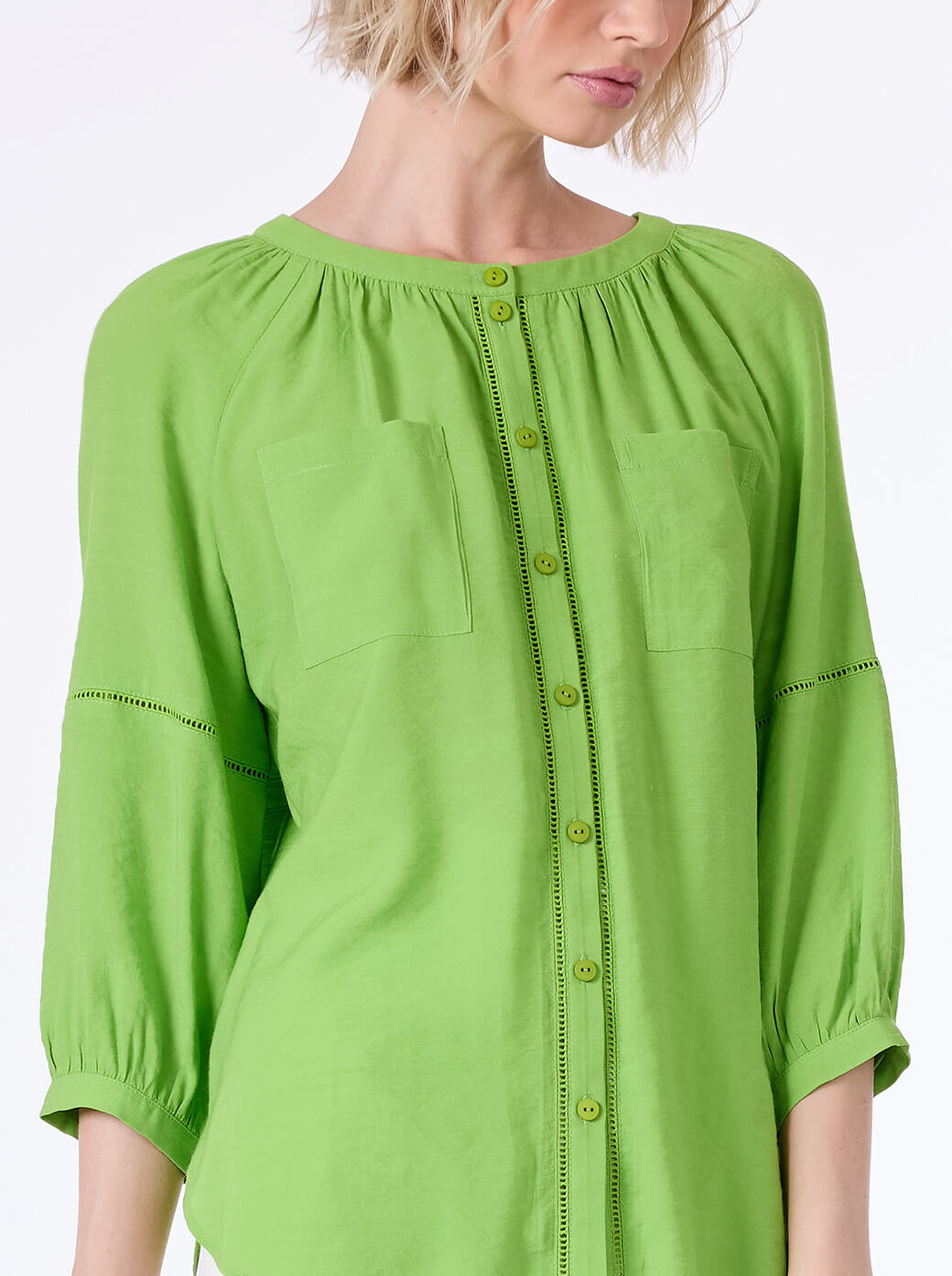 Blusa verde Alaren