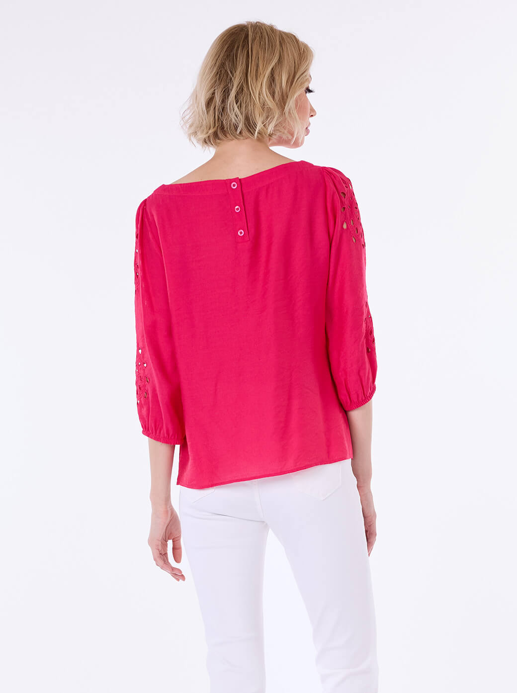 Blusa fucsia Leonor