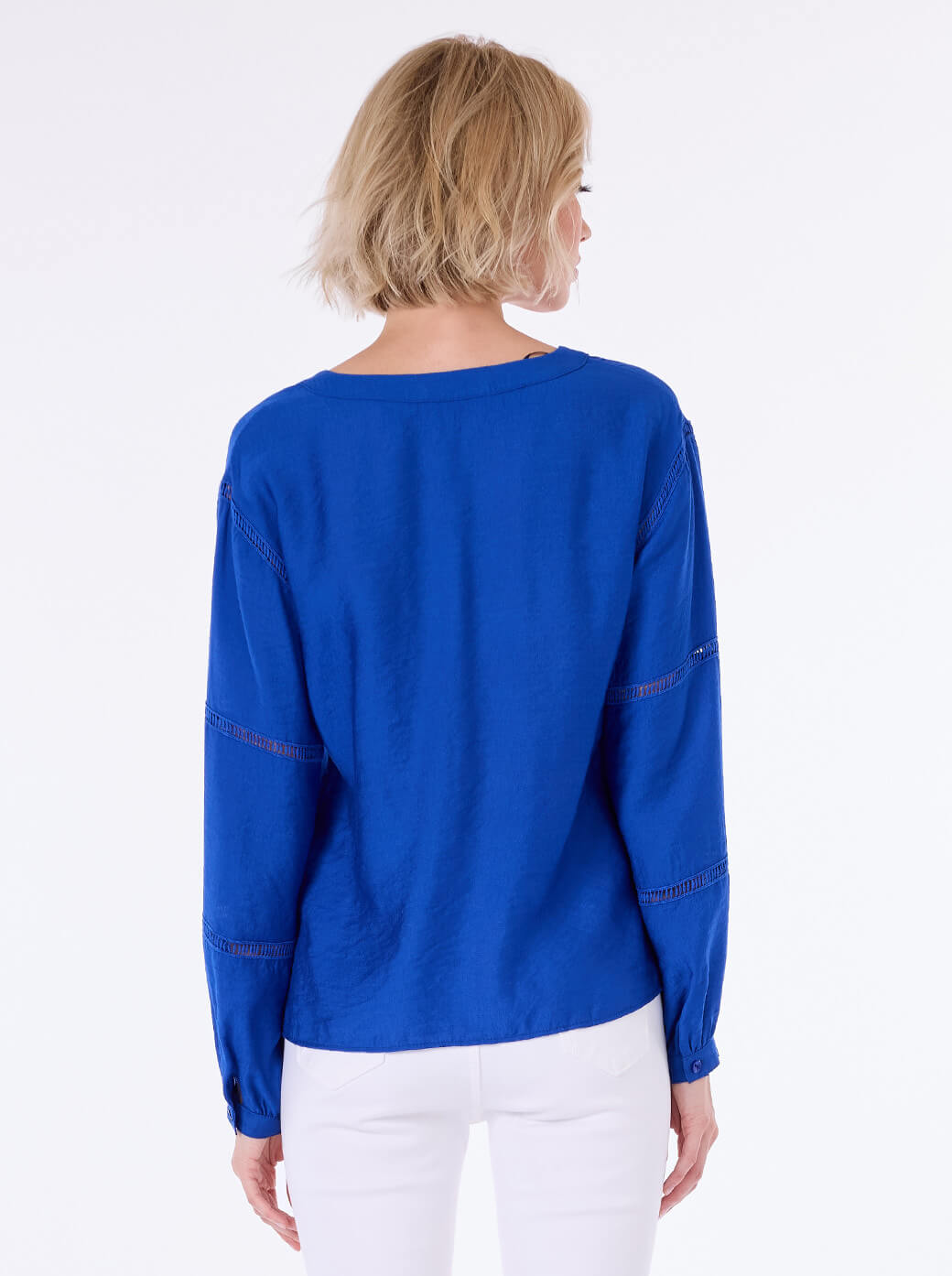 Blusa azul Leonor