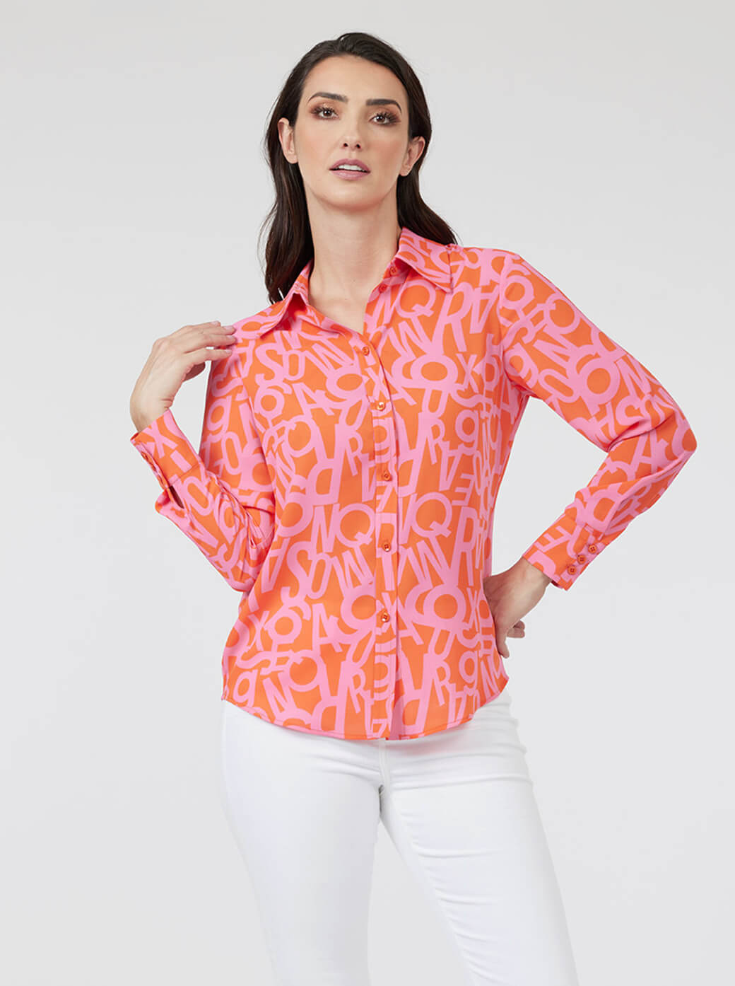 Camisa naranja Esenciales