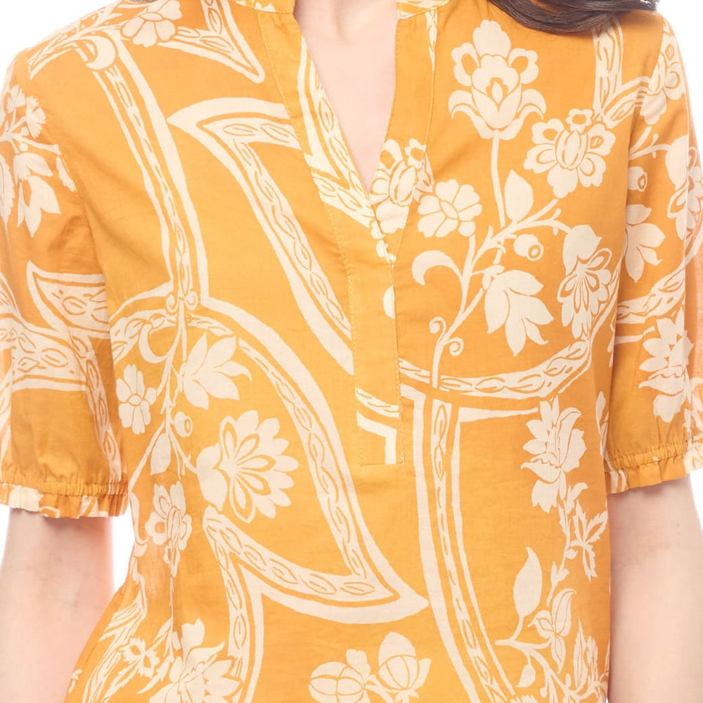 Blusa naranja Sun