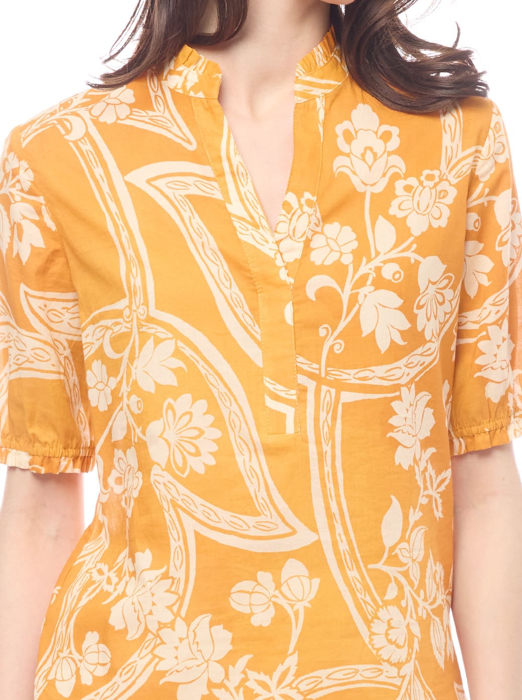 Blusa naranja Sun