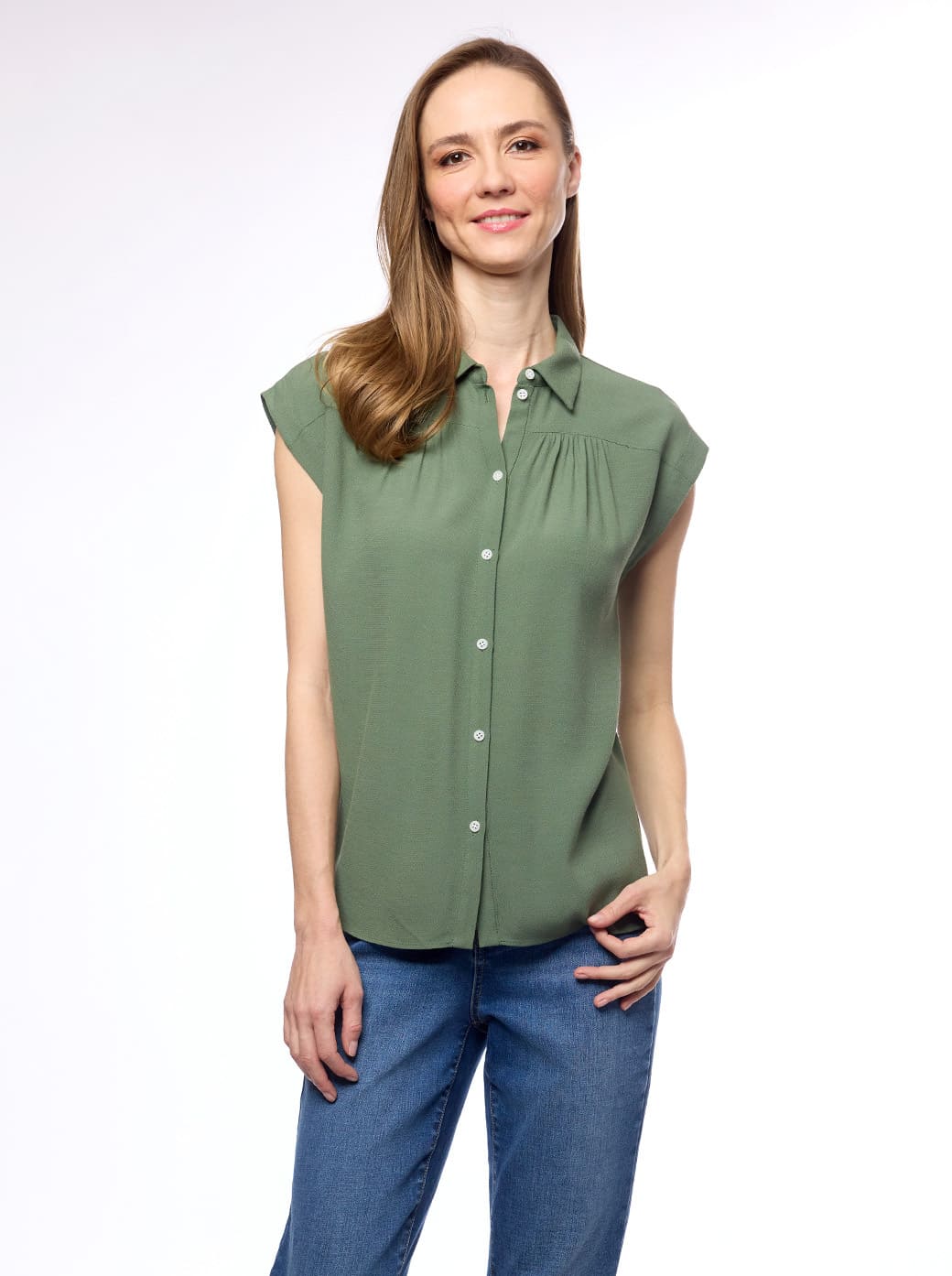 Blusa verde Yasbeth