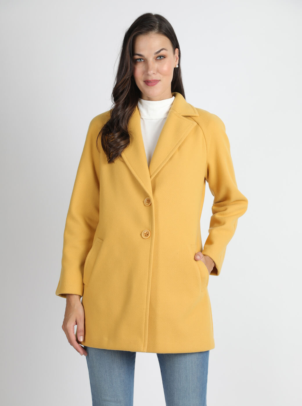 Abrigo amarillo Odelia