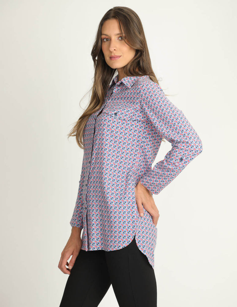 
                      
                        Túnica camisera multicolor Pauli
                      
                    