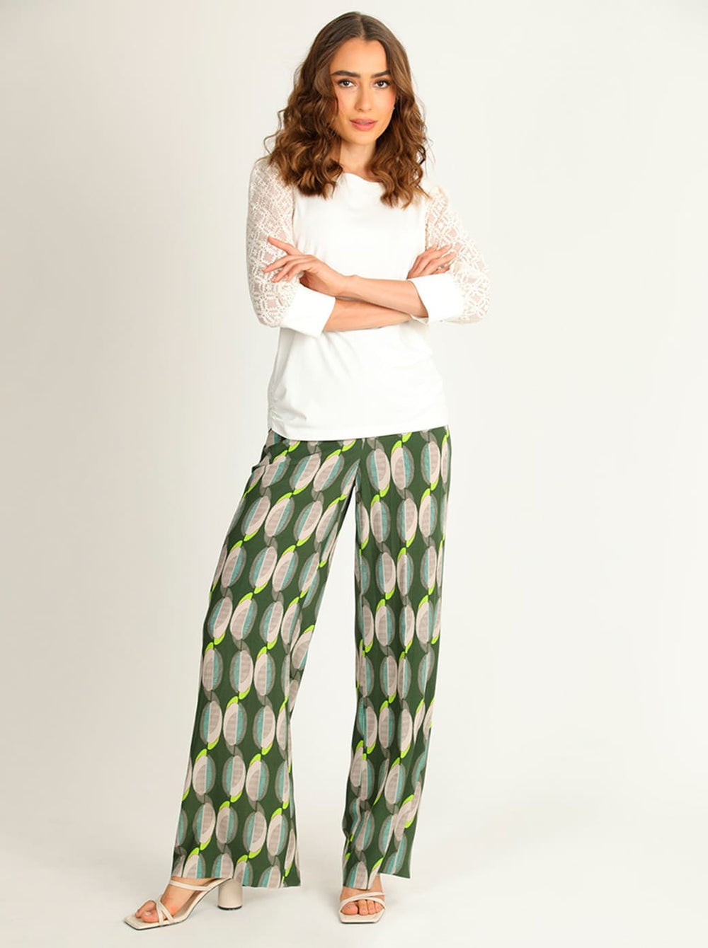 Pantalón estampado Montse