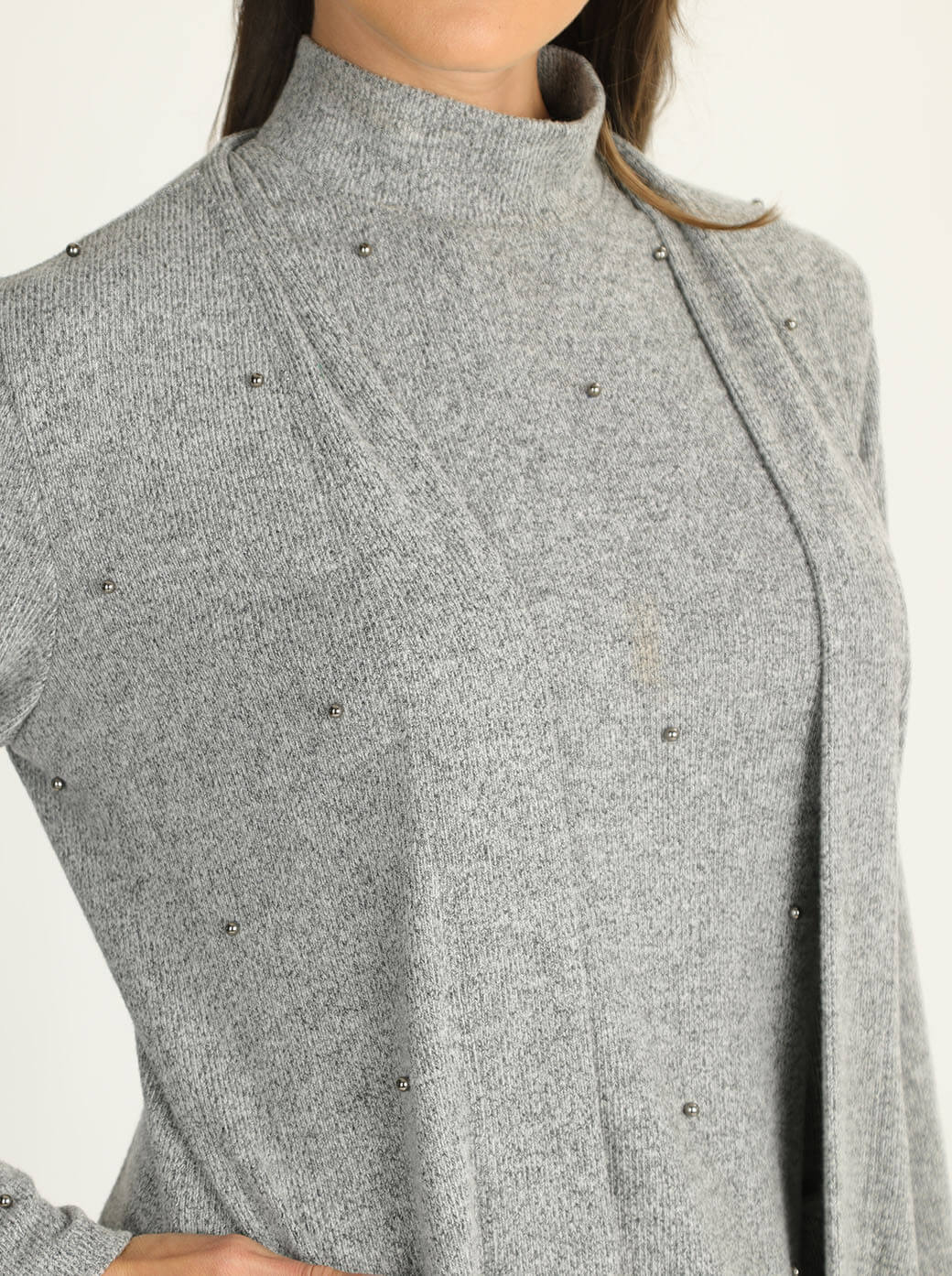 Suéter gris Clarisse