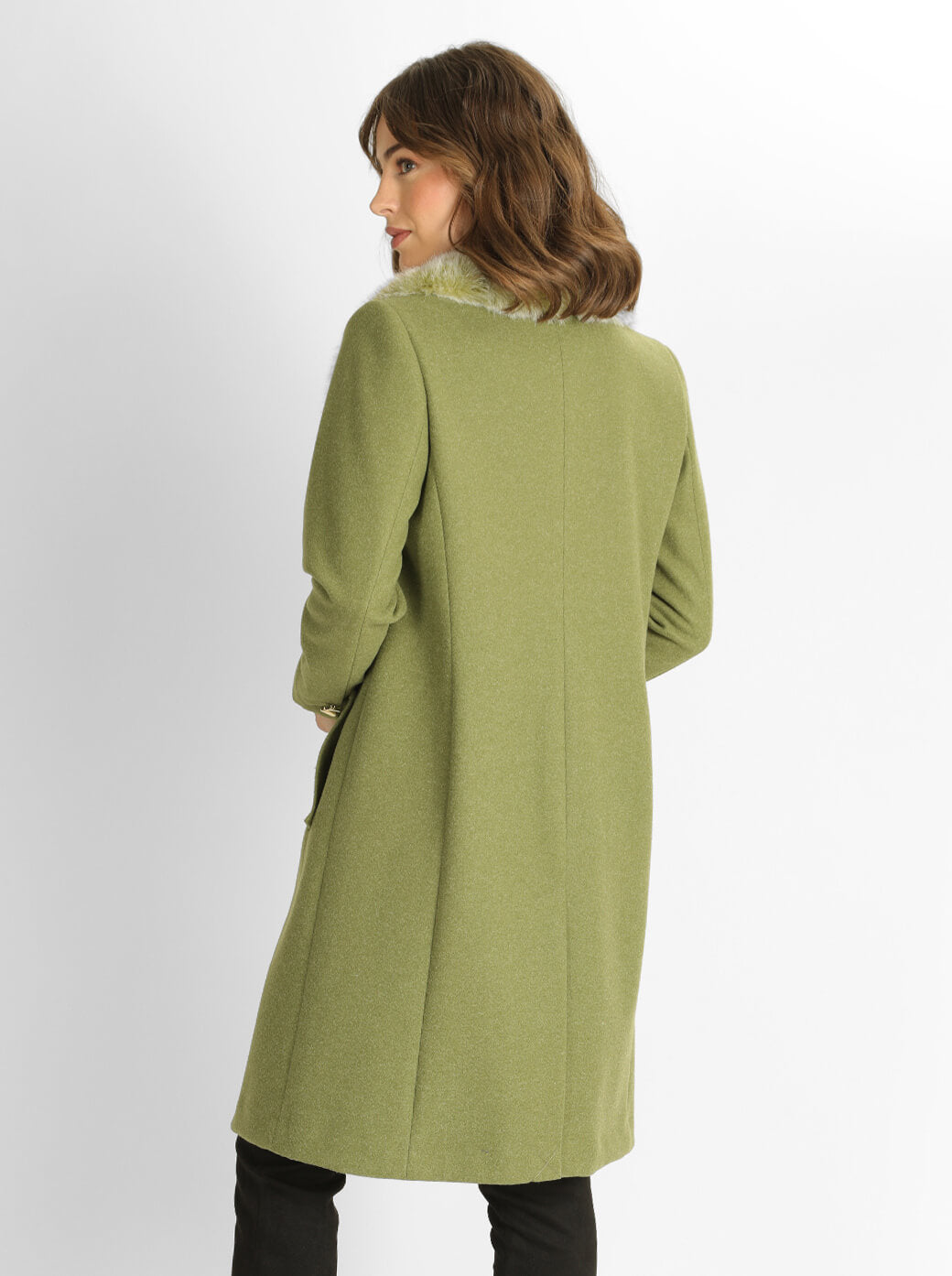 Abrigo verde Lenna