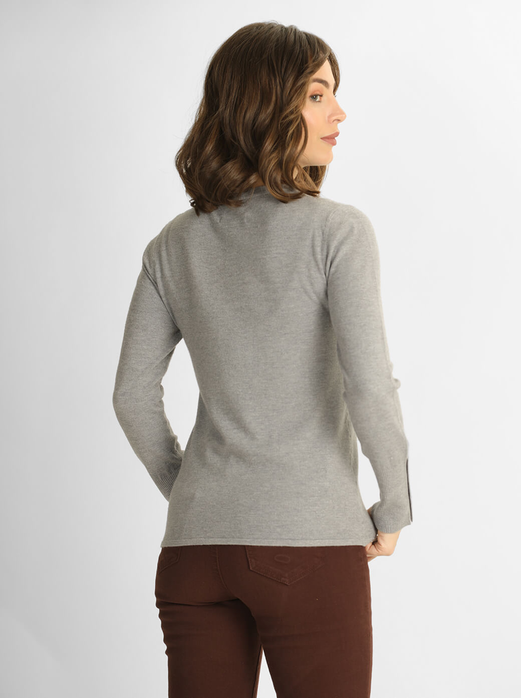 Suéter gris Esenciales