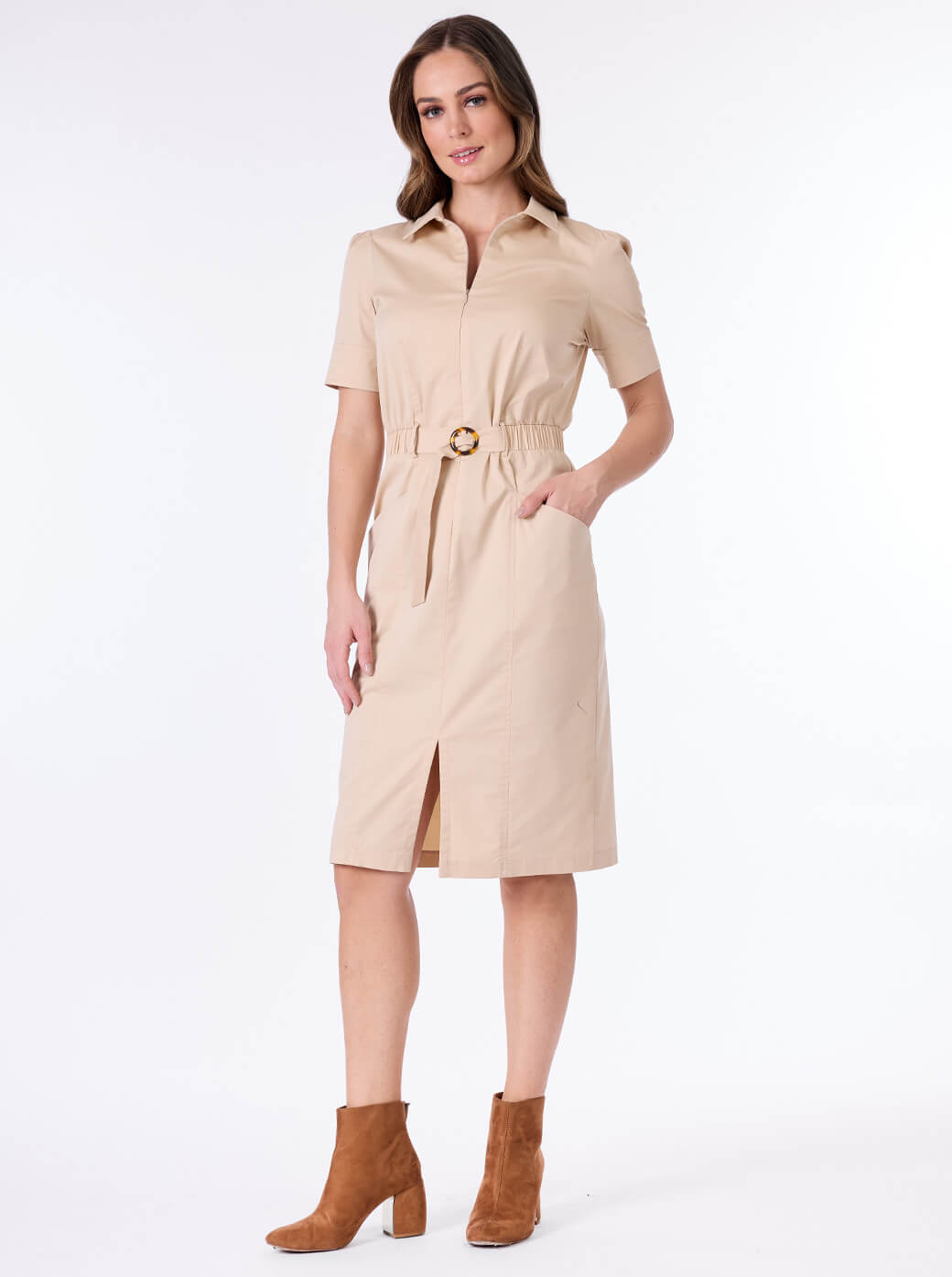 Vestido beige Jessie