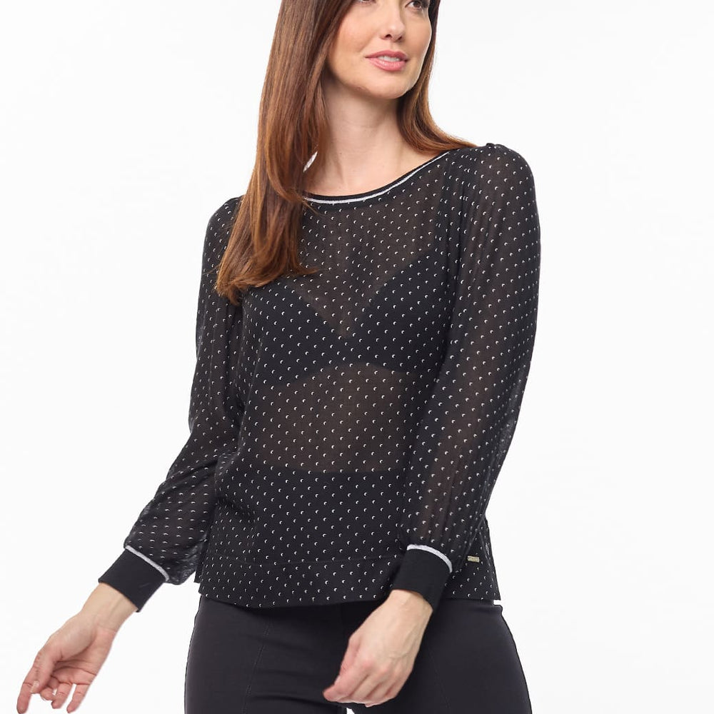 Blusa negra Greta