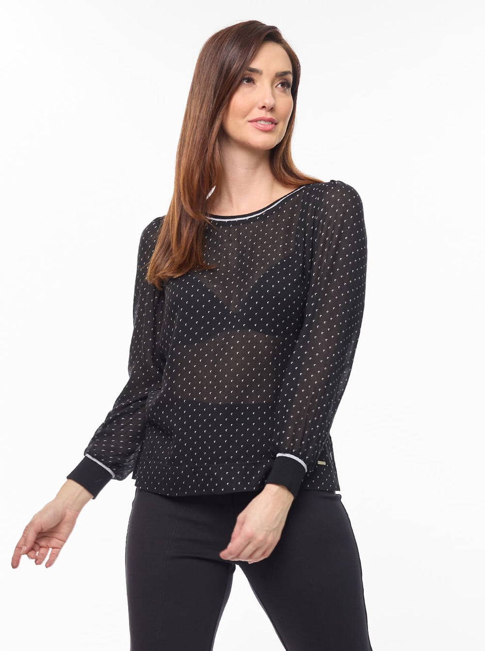 Blusa negra Greta