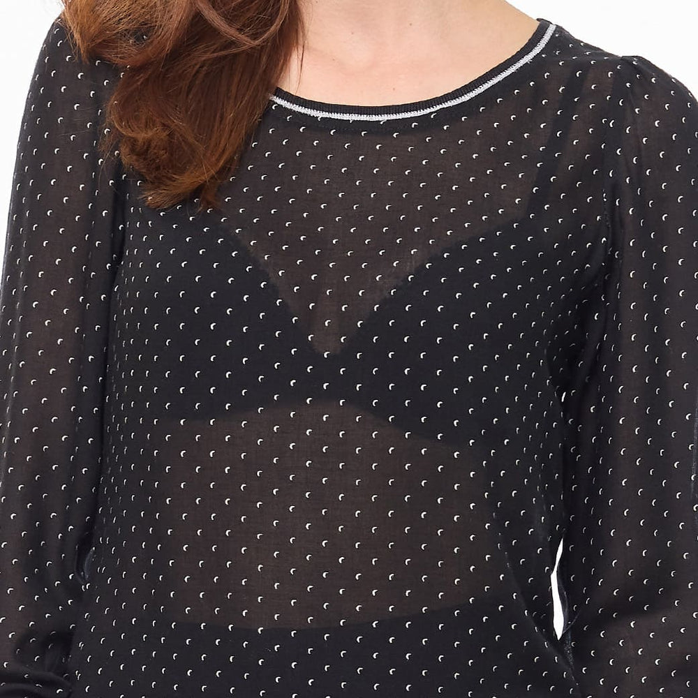 Blusa negra Greta