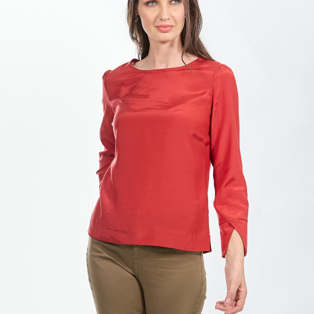 Blusa roja Cleire