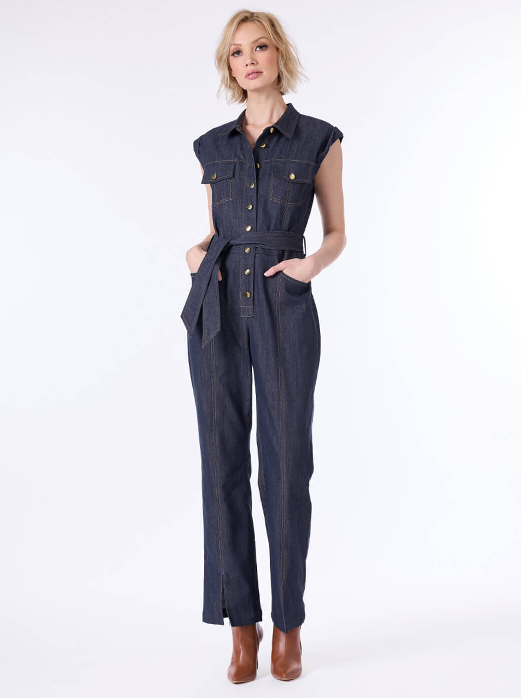 Jumpsuit mezclilla Azul