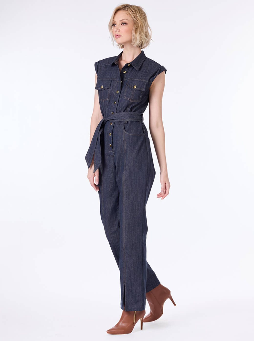 Jumpsuit mezclilla Azul