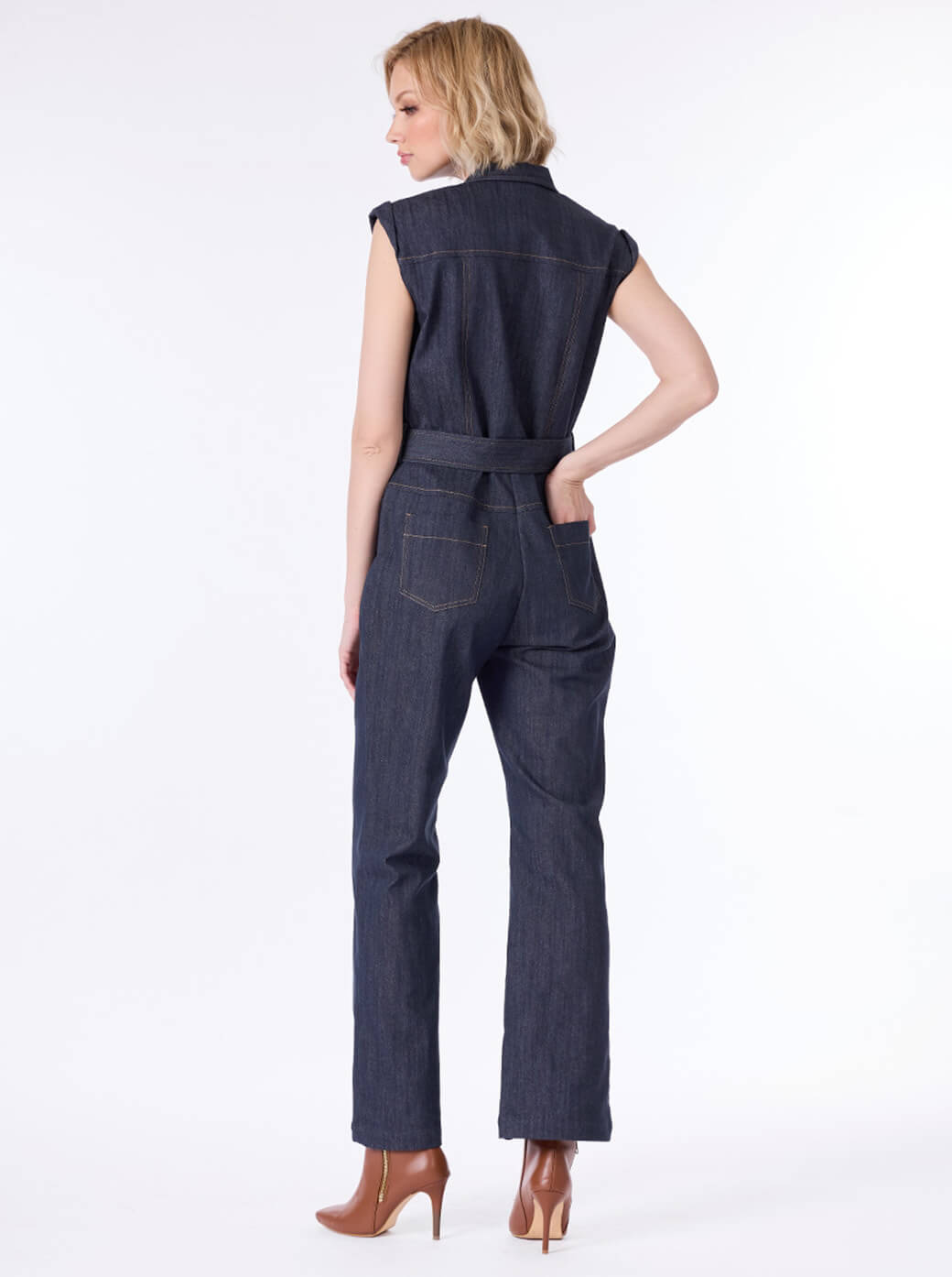 Jumpsuit mezclilla Azul