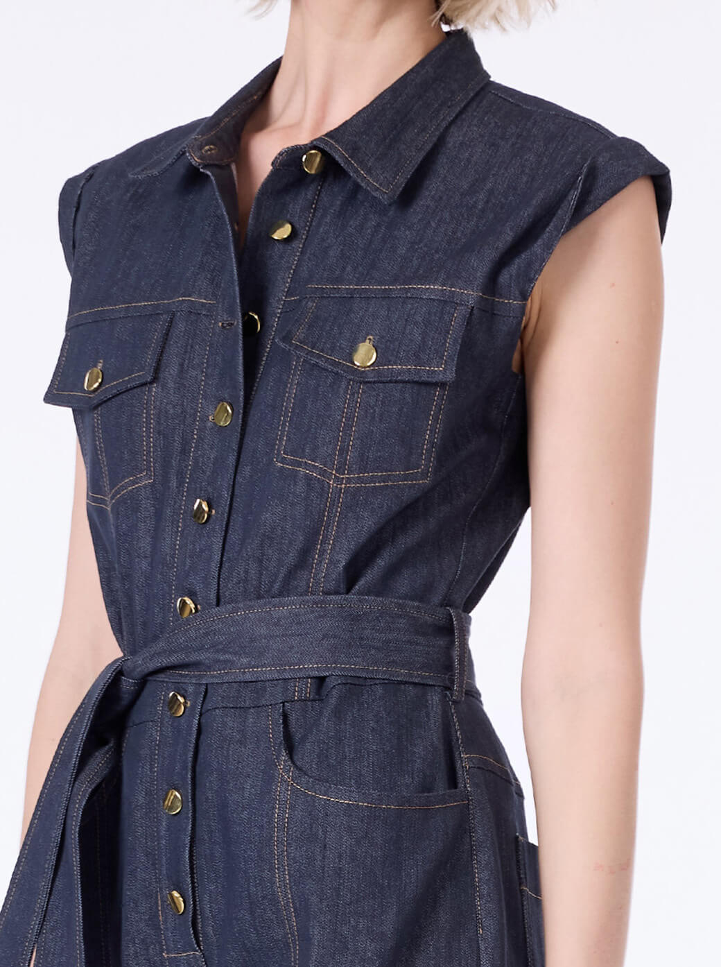 Jumpsuit mezclilla Azul