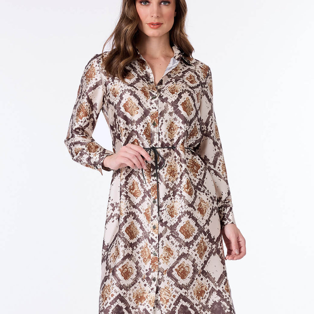 Vestido beige Misha