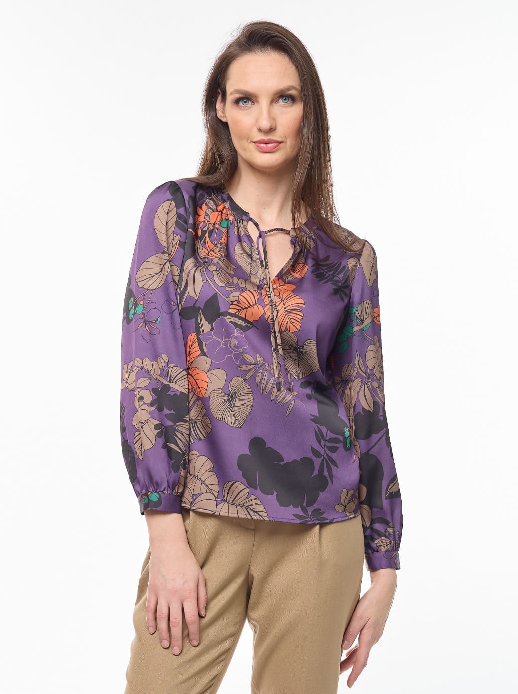 Blusa morada Debra