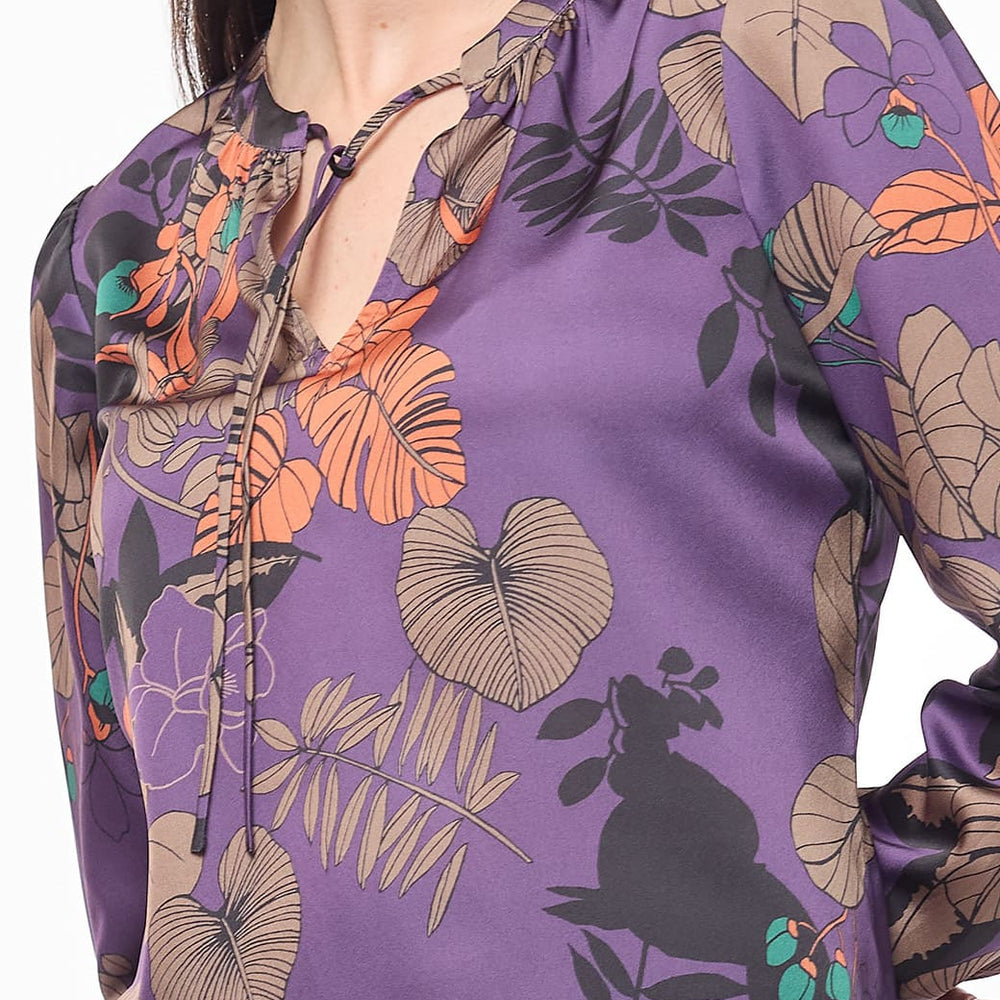 Blusa morada Debra