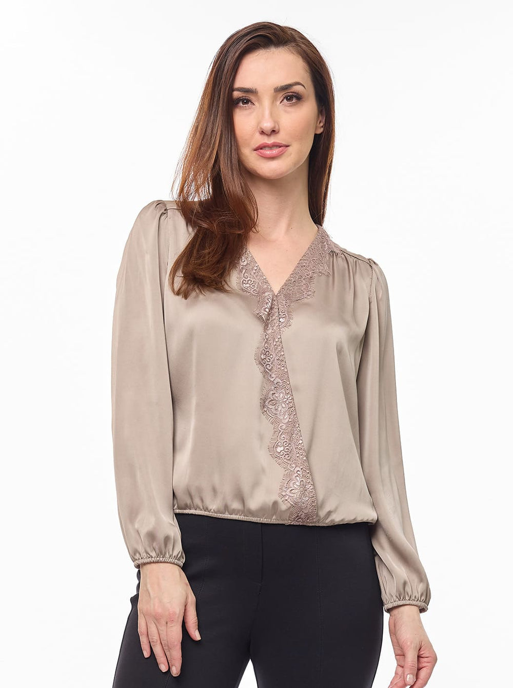 Blusa beige Debra