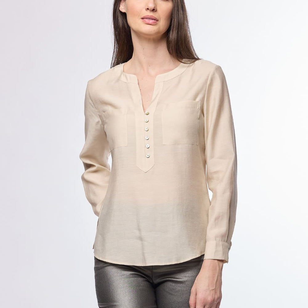 Blusa beige Jamila